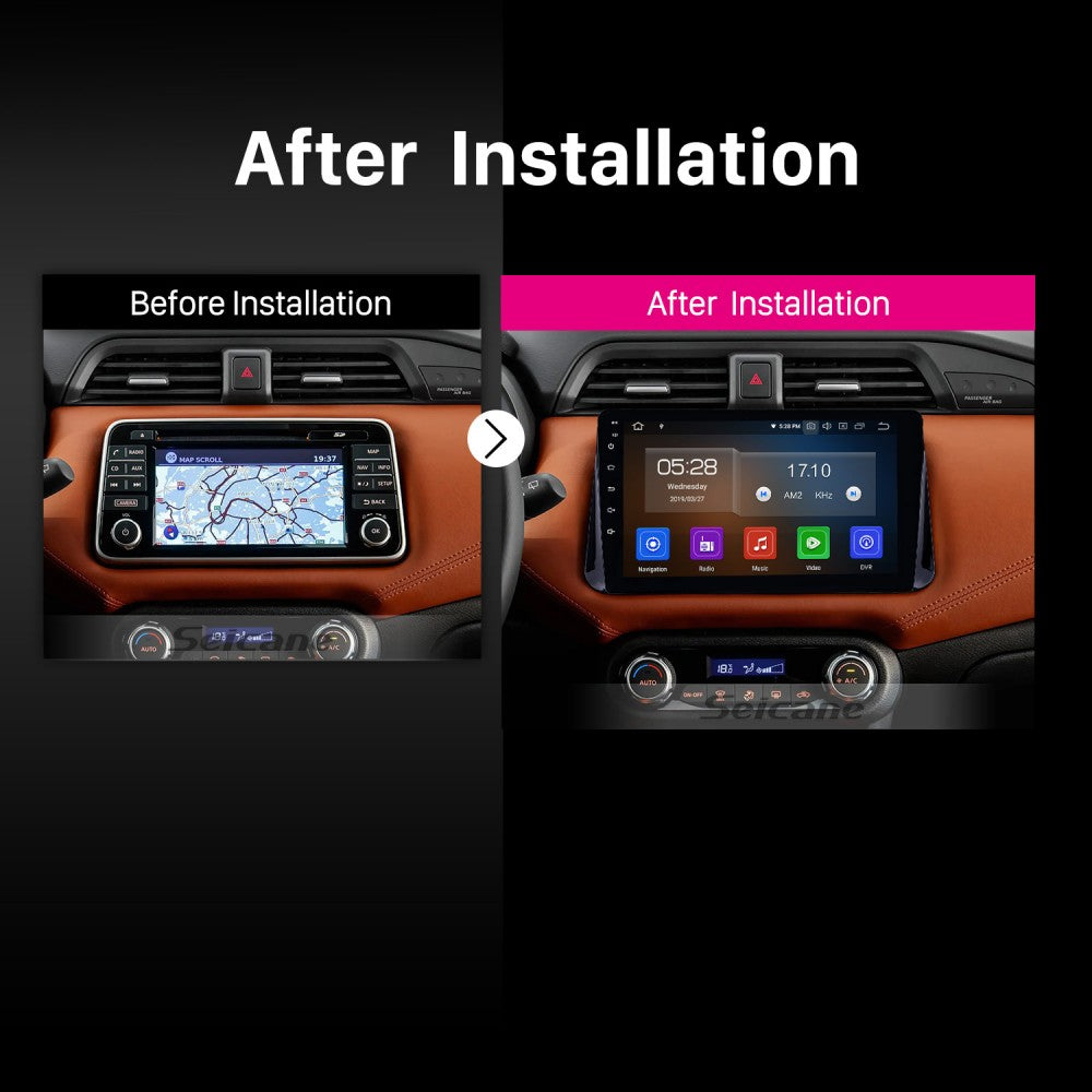 POSTE RADIO ANDROID NISSAN MICRA 2017 2020 - RT MAROC