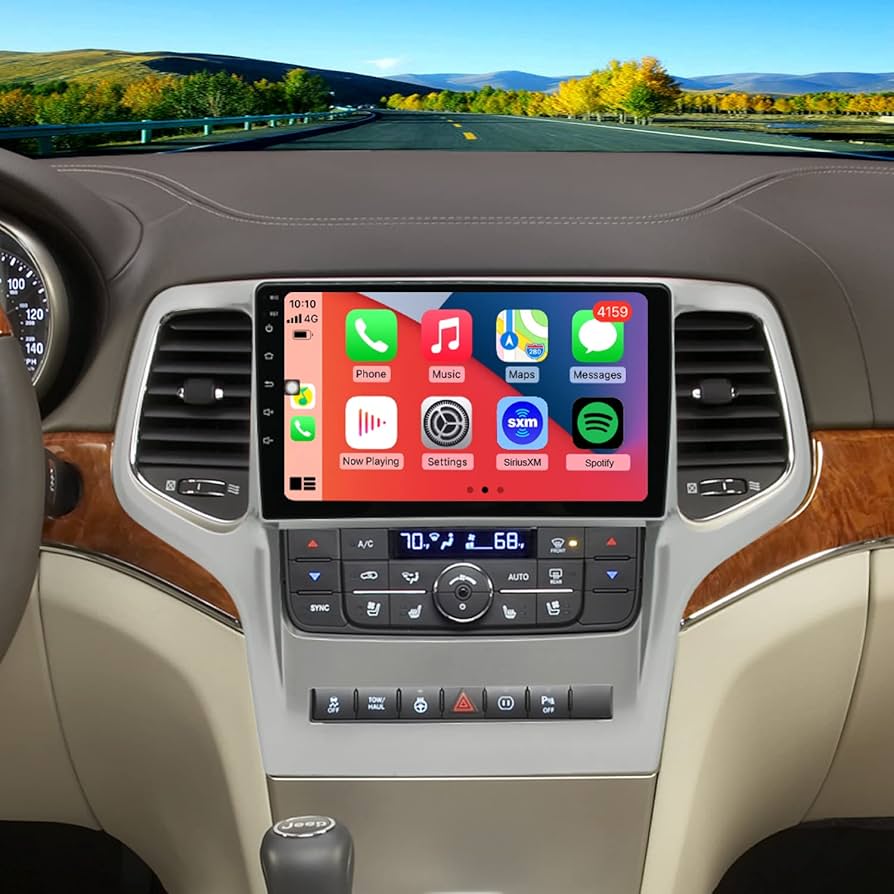 POSTE RADIO ANDROID JEEP GRAND CHEROKEE 2012 - RT MAROC