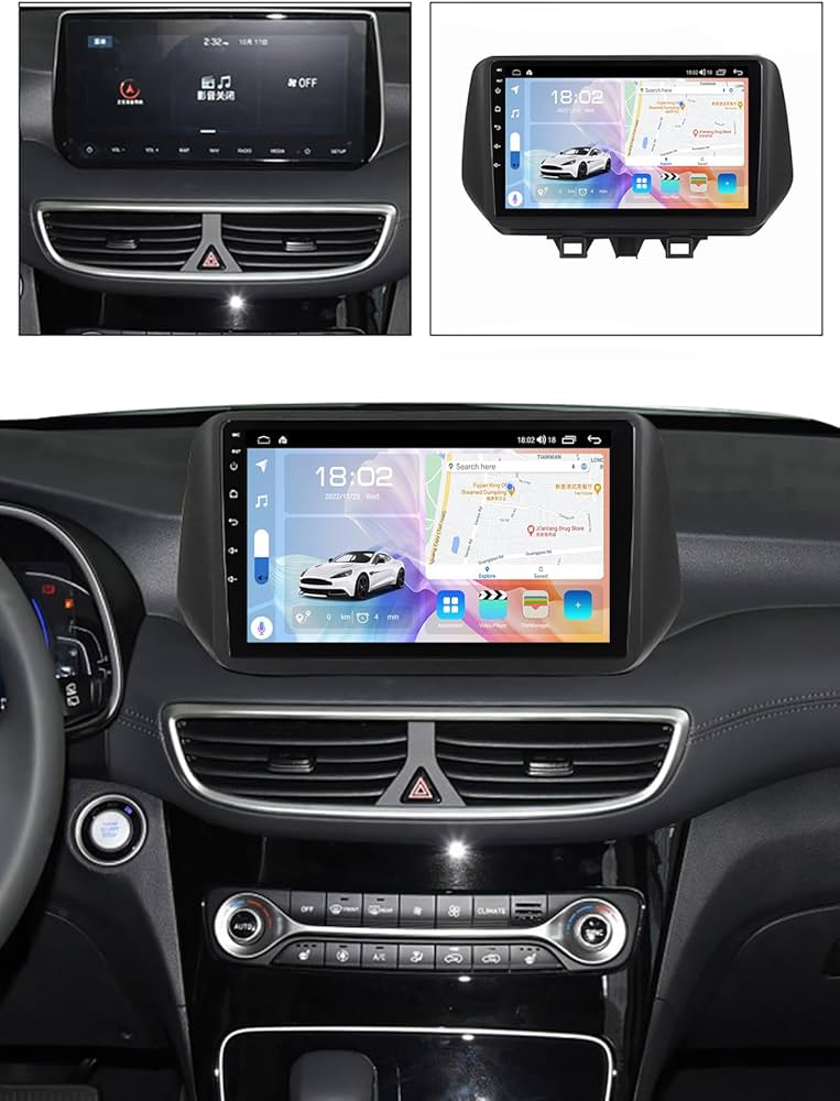 POSTE RADIO ANDROID HYUNDAI TUCSON 2018 2020 - RT MAROC