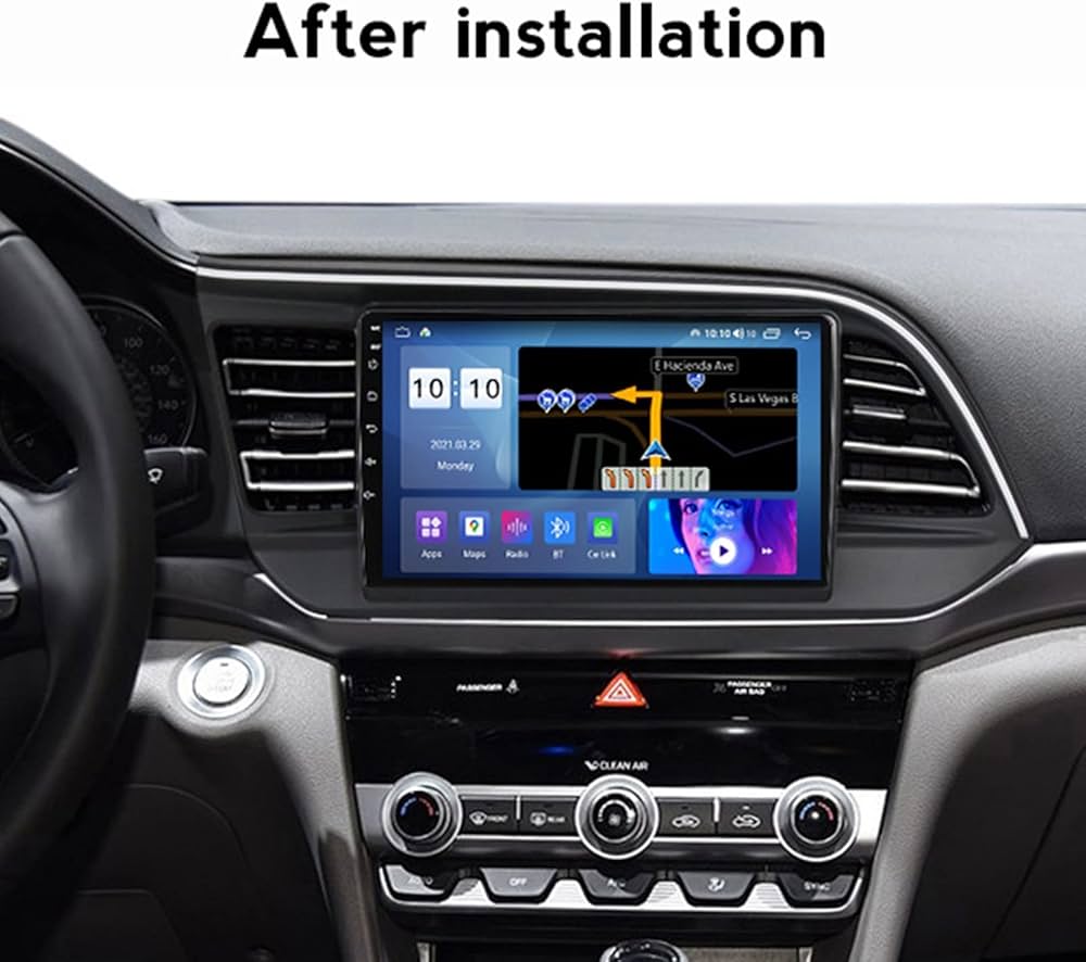 POSTE RADIO ANDROID HYUNDAI ELANTRA 2019 - RT MAROC