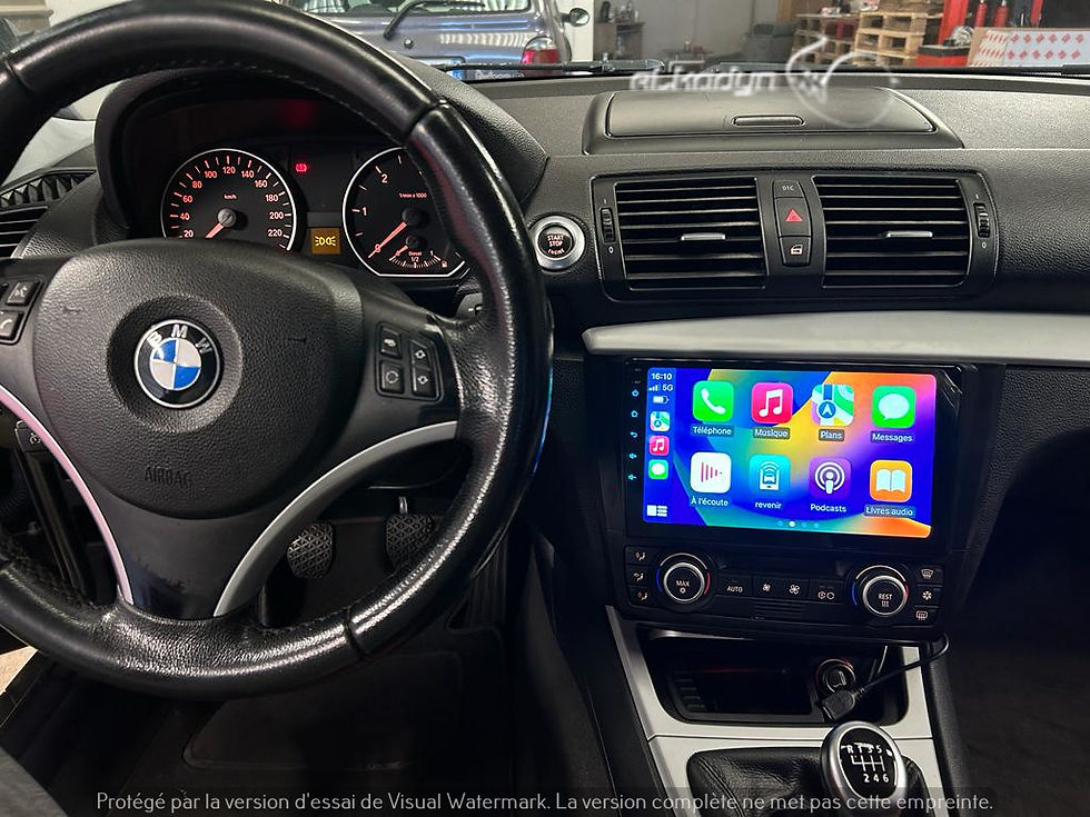 POSTE RADIO ANDROID BMW SERIE E88 - RT MAROC