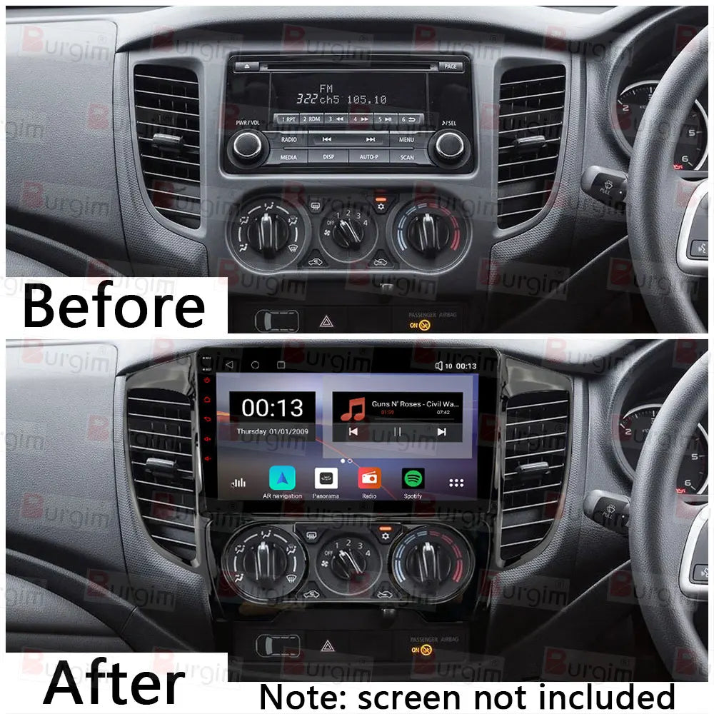 POSTE RADIO ANDROID MITSUBISHI L200 2015 AC MANUEL - RT MAROC