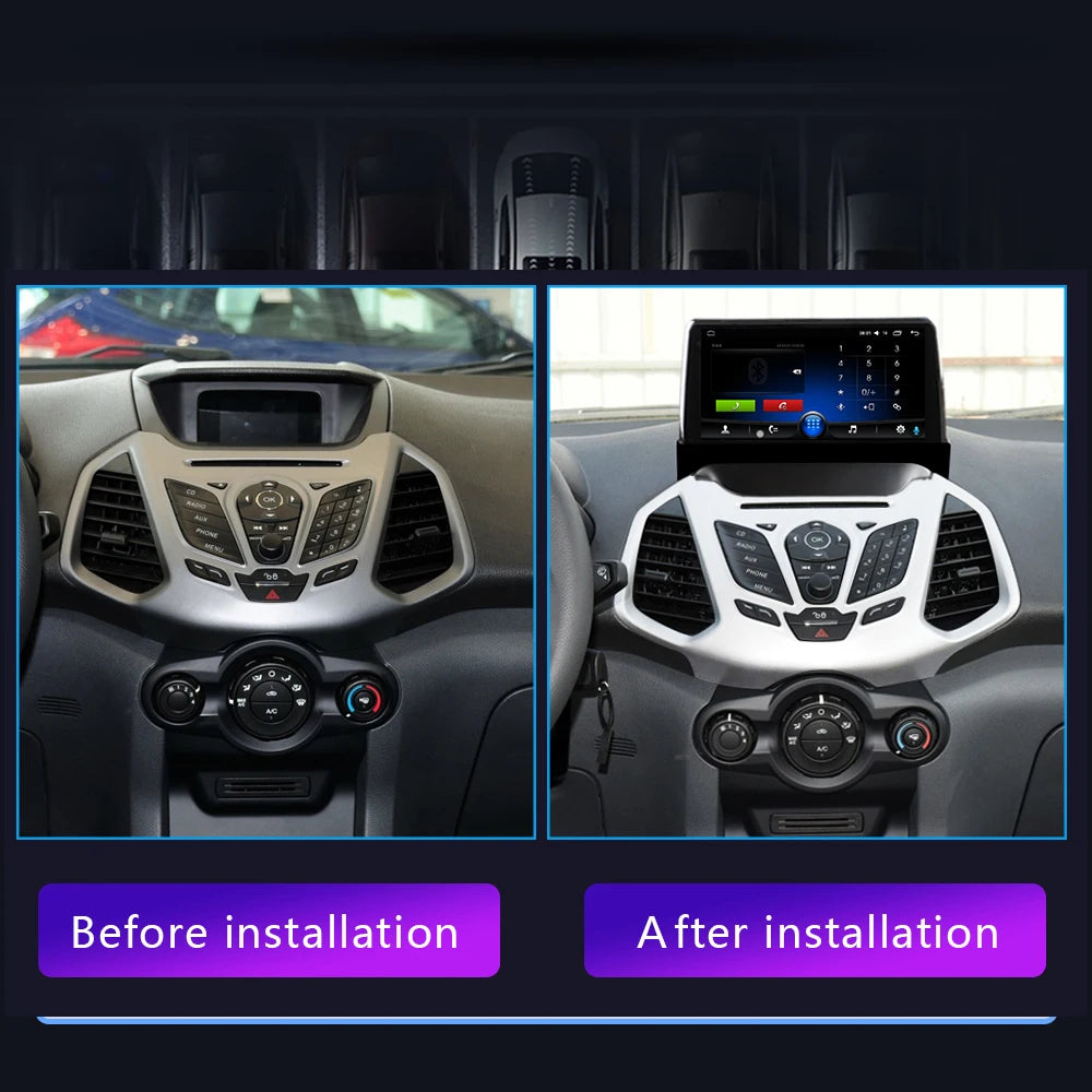 POSTE RADIO ANDROID FORD ECOSPORT 2013-2016 - RT MAROC