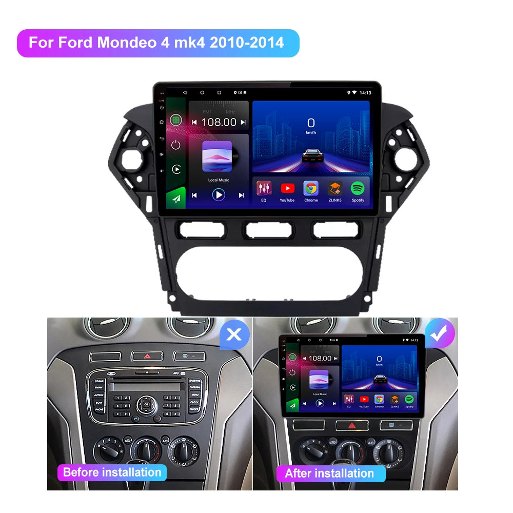 POSTE RADIO ANDROID FORD MONDEO 2010 - RT MAROC