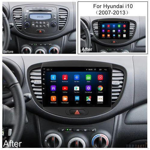 POSTE RADIO ANDROID HYUNDAI I10 2012 - RT MAROC