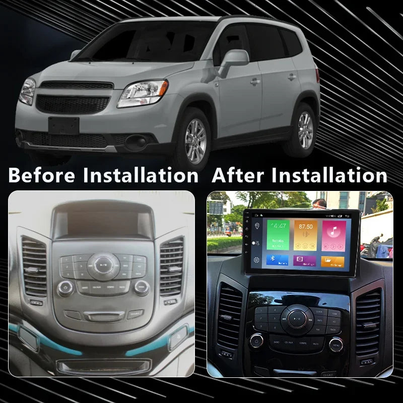 POSTE RADIO ANDROID CHEVROLET ORLANDO 2009-2012 - RT MAROC