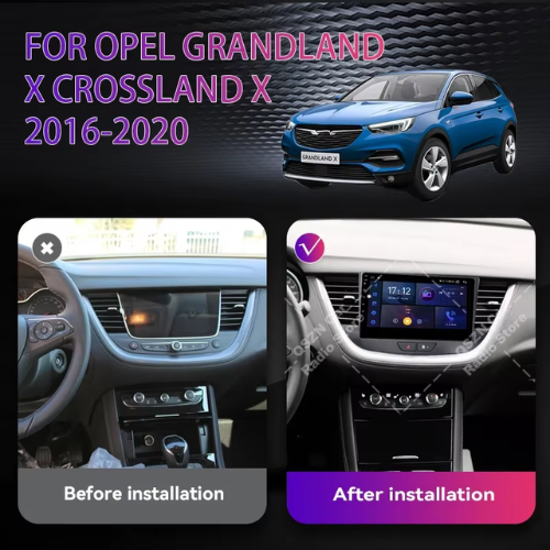 POSTE RADIO ANDROID OPEL GRANDLAND - RT MAROC