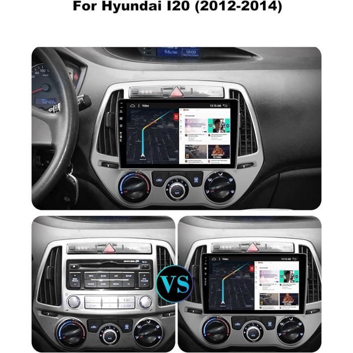 POSTE RADIO ANDROID HYUNDAI I20 2012 2014 - RT MAROC