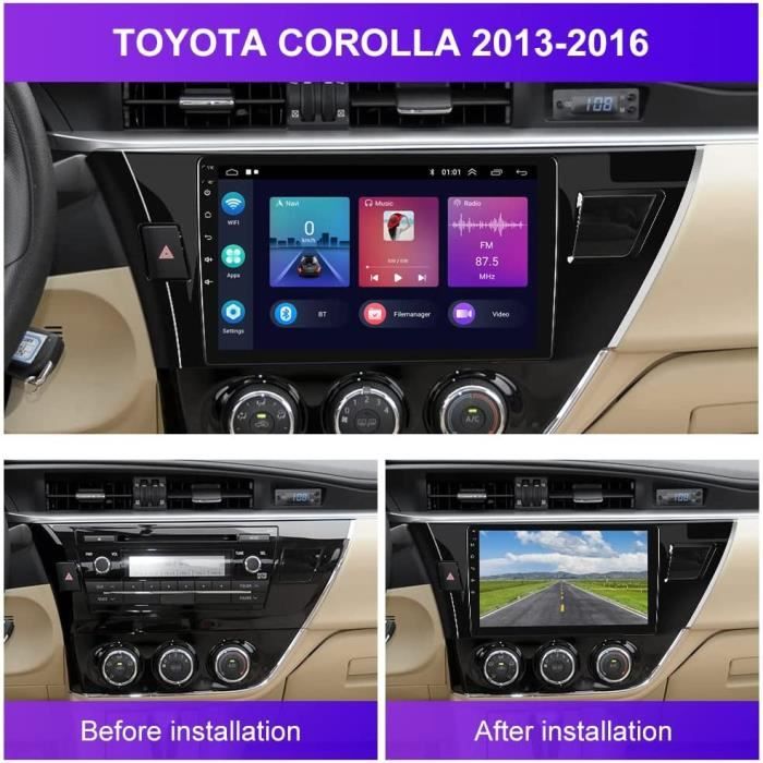 POSTE RADIO ANDROID TOYOTA COROLLA 2013 - RT MAROC