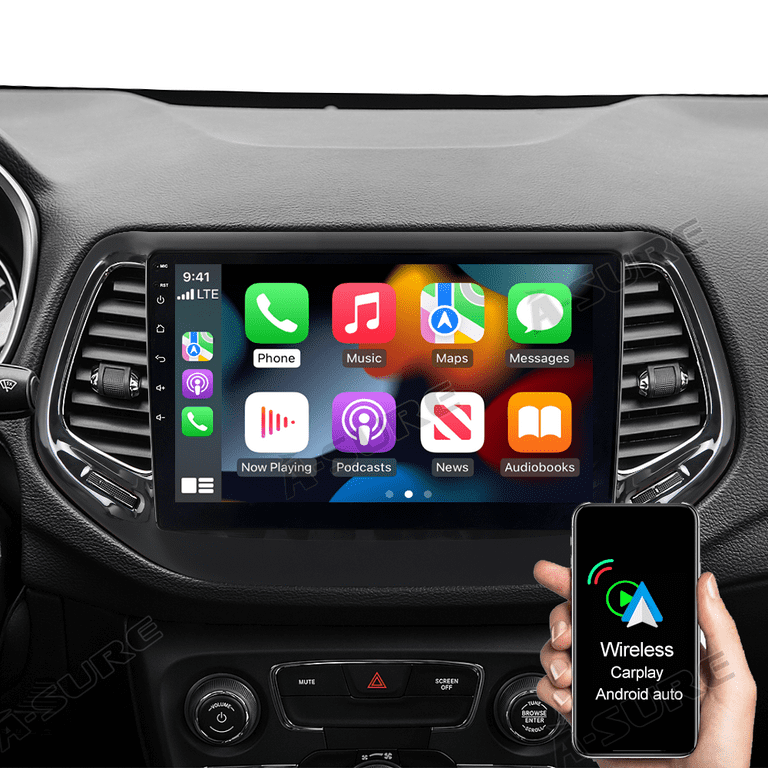 POSTE RADIO ANDROID JEEP COMPASS 2017 - RT MAROC