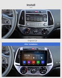 POSTE RADIO ANDROID HYUNDAI I20 2012 AC MANUEL - RT MAROC