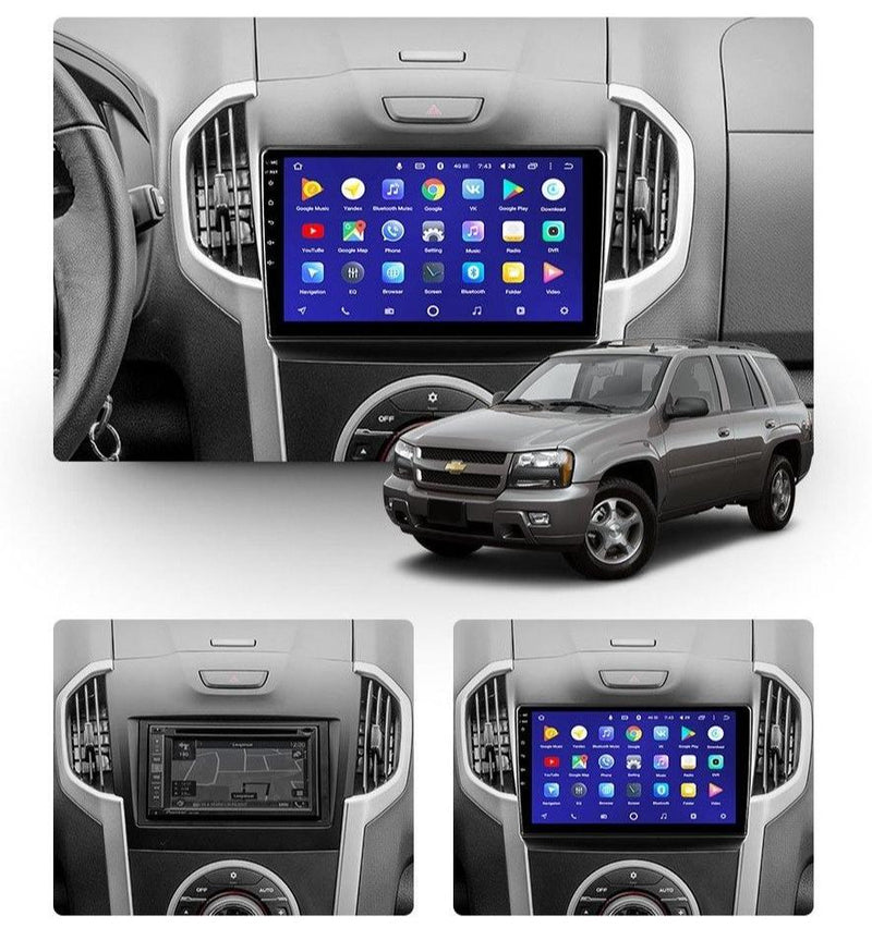 POSTE RADIO ANDROID CHEVROLET TRAILBLAZER 2012 2015 - RT MAROC