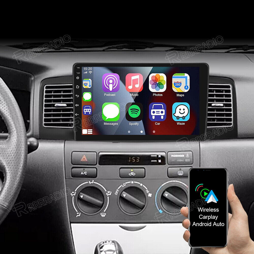 POSTE RADIO ANDOID TOYOTA COROLLA 2003 2007 - RT MAROC