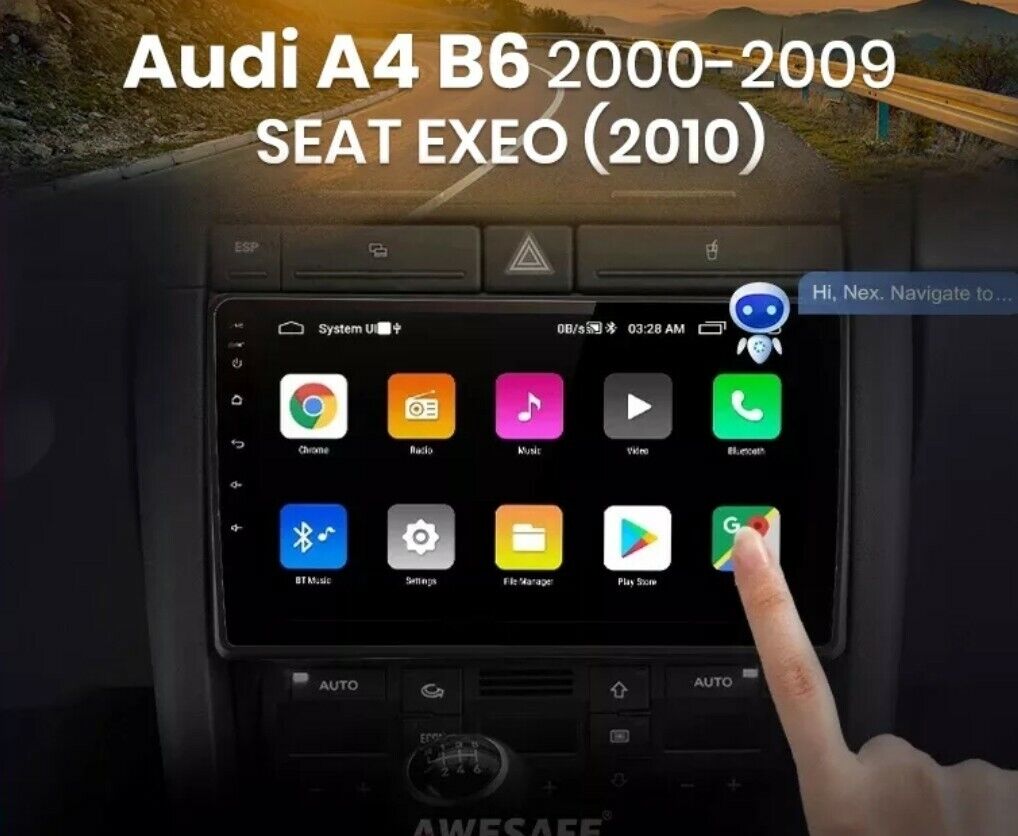POSTE RADIO ANDROID AUDI A4 2006 - RT MAROC