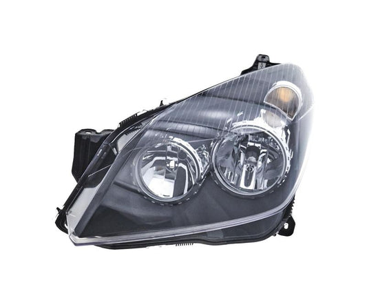 optique opel astra h 2004 gauche noir