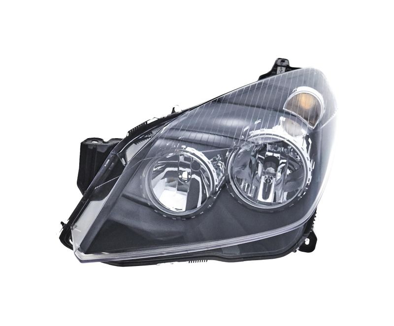 optique opel astra h 2004 gauche noir