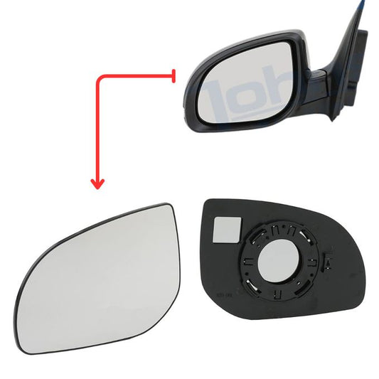 glace retroviseur hyundai i10 2011 gauche
