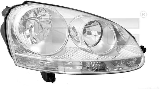 optique volkswagen golf 5 2003 droit chrome