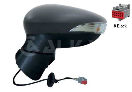 RETROVISEUR FORD FIESTA 2009 2012 GAUCHE ELECTRIQUE - RT MAROC