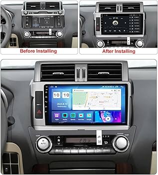 POSTE RADIO ANDROID TOYOTA PRADO 2015 - RT MAROC