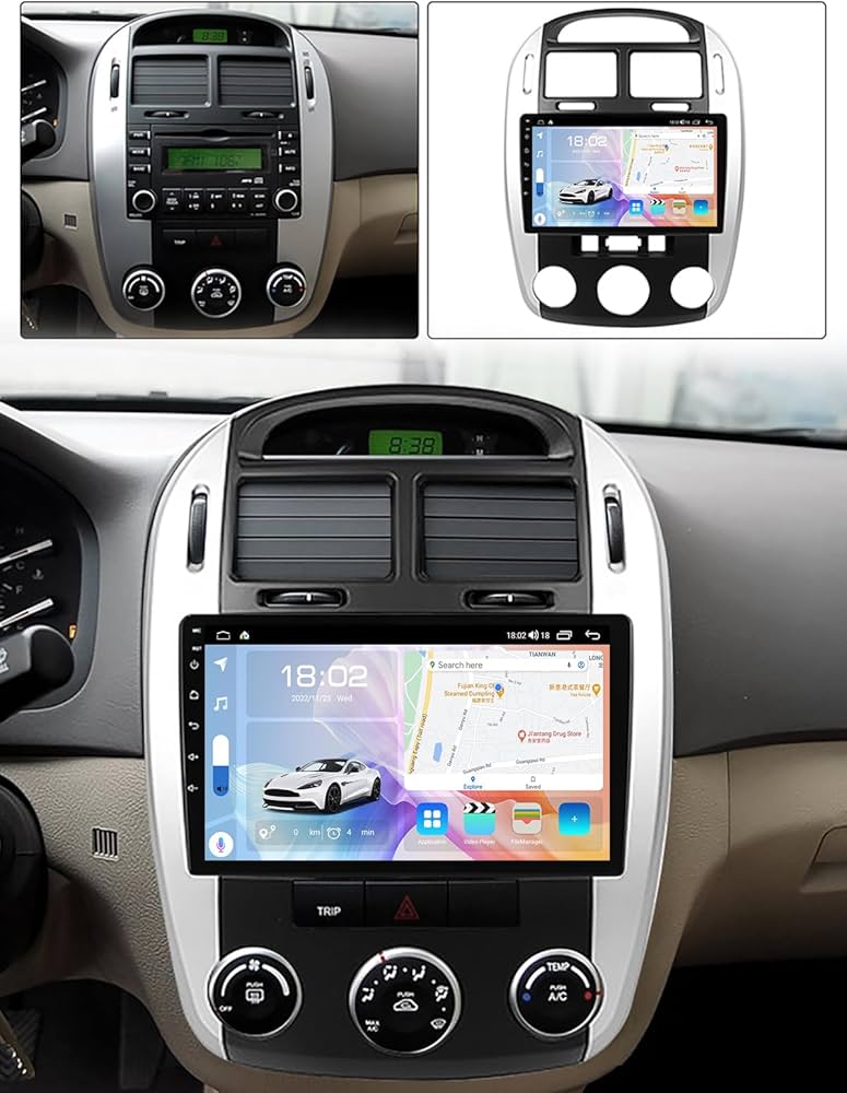 POSTE RADIO ANDROID KIA CERATO 2004 2008 - RT MAROC