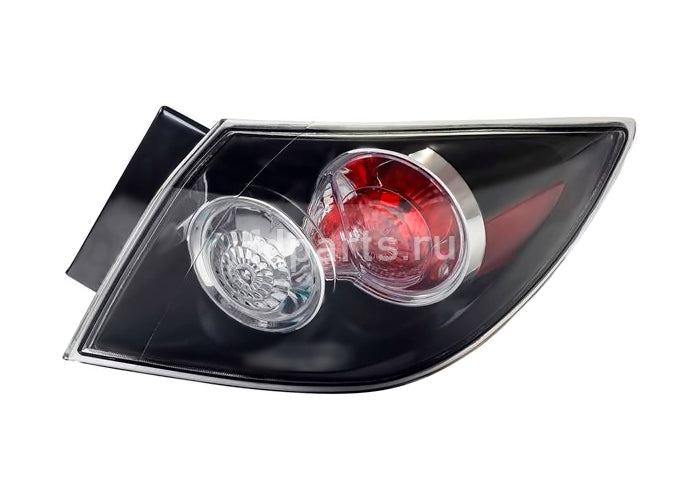 FEU ARRIERE MAZDA 3 2003 2009 DROIT 5 PORTES CHROME - RT MAROC