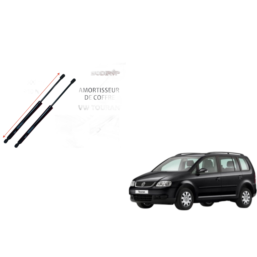 Amortisseur de coffre VW Touran - 600 mm / 910 N ZAK-TRAN