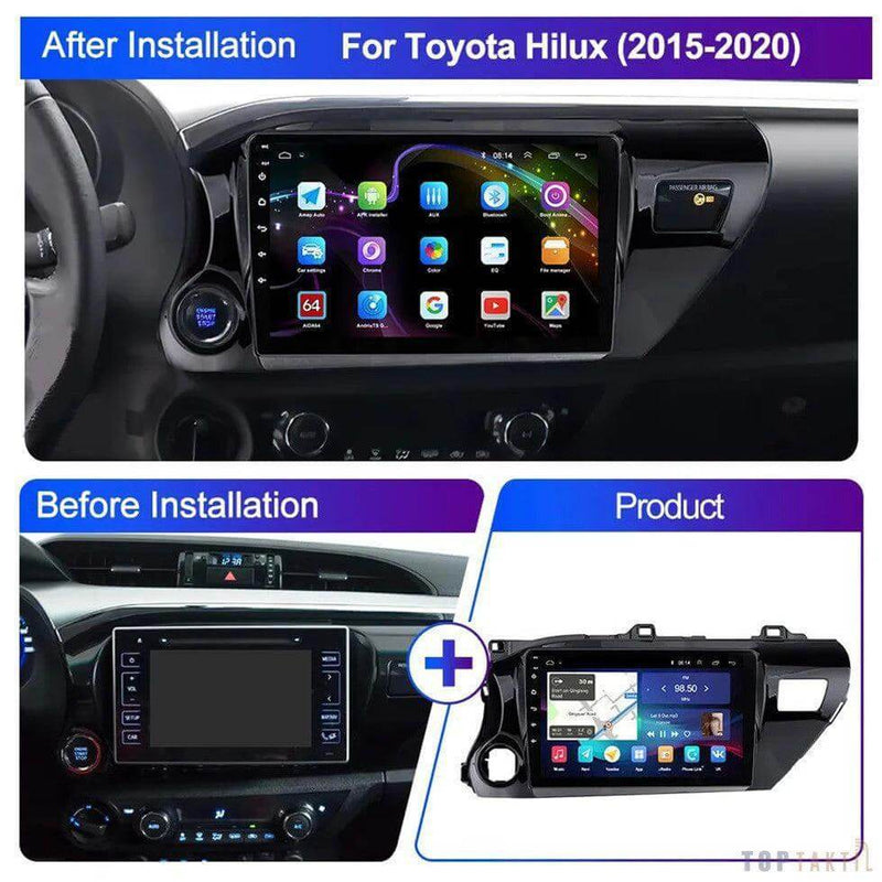 POSTE RADIO ANDROID TOYOTA HILUX 2017 - RT MAROC