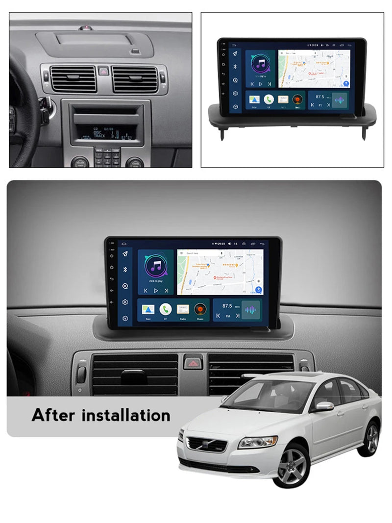 POSTE RADIO ANDROID VOLVO S40 2006-2012 - RT MAROC