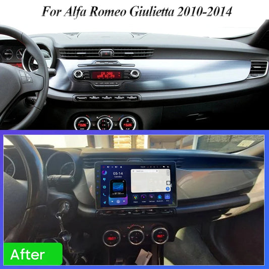 POSTE RADIO ANDROID ALFA ROMEO GIULIETTA 2010-2014 - RT MAROC