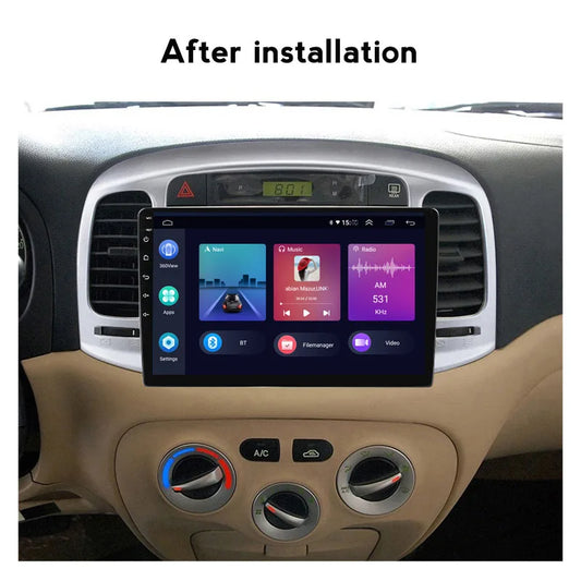 POSTE RADIO ANDROID HYUNDAI ACCENT 2006 - RT MAROC