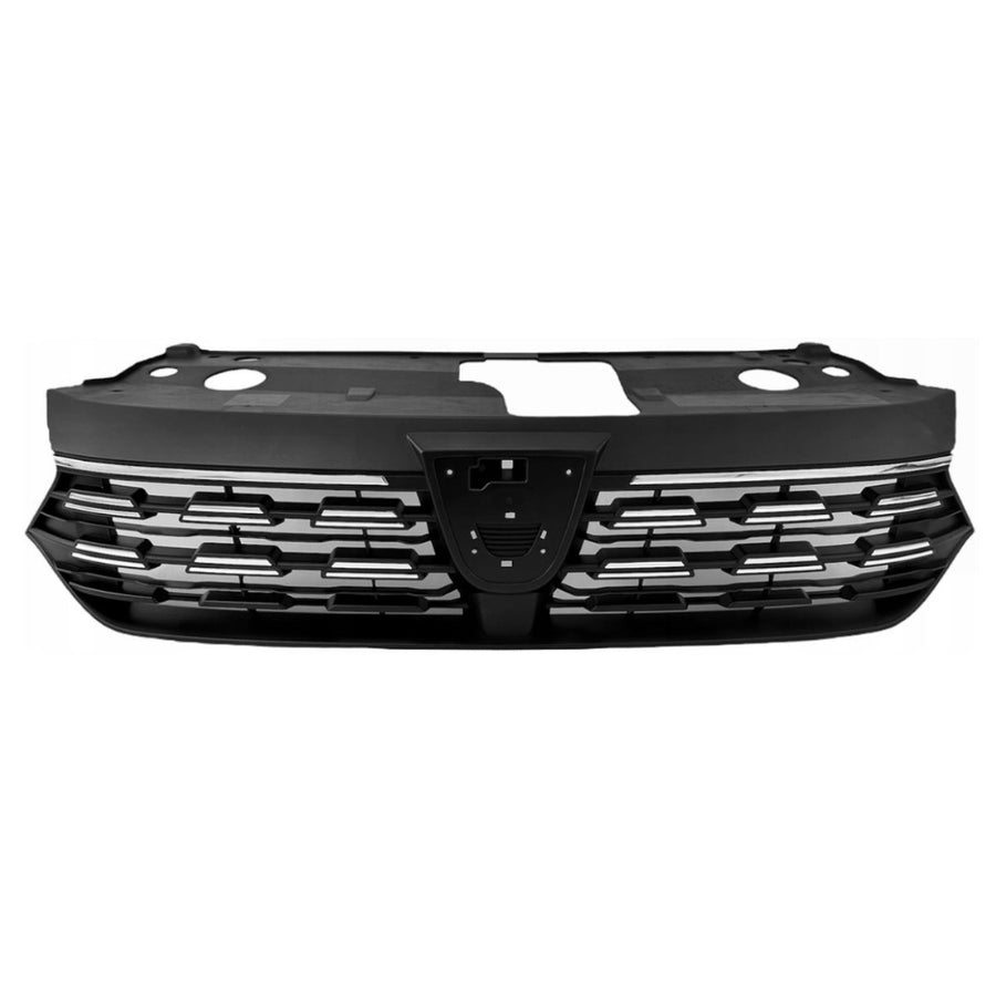 calandre dacia logan 2021 avant chrome