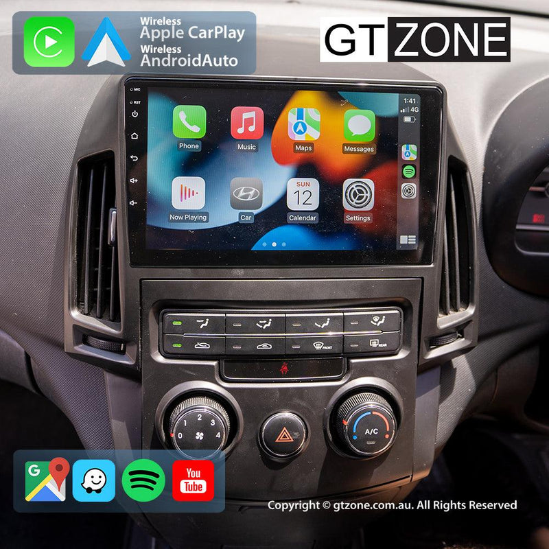POSTE RADIO ANDROID HYUNDAI I30 2009 AC AUTO - RT MAROC