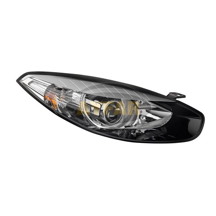 optique renault fluence 2012 droit noir avec loupe