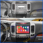 POSTE RADIO ANDROID TOYOTA PRADO 2004 - RT MAROC