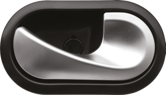 poignee renault megane 2 2003 interieur droit chrome