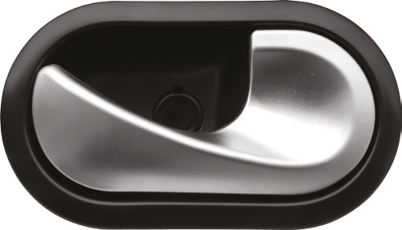 poignee renault megane 2 2003 interieur droit chrome