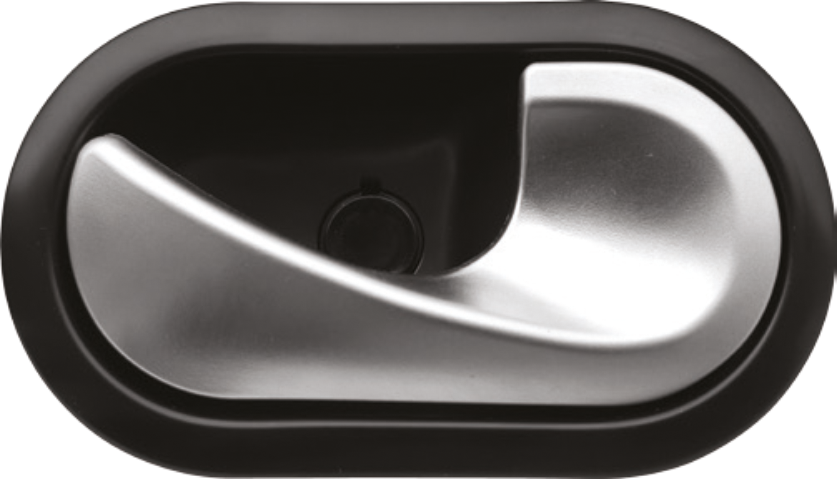 poignee renault megane 2 2003 interieur droit chrome