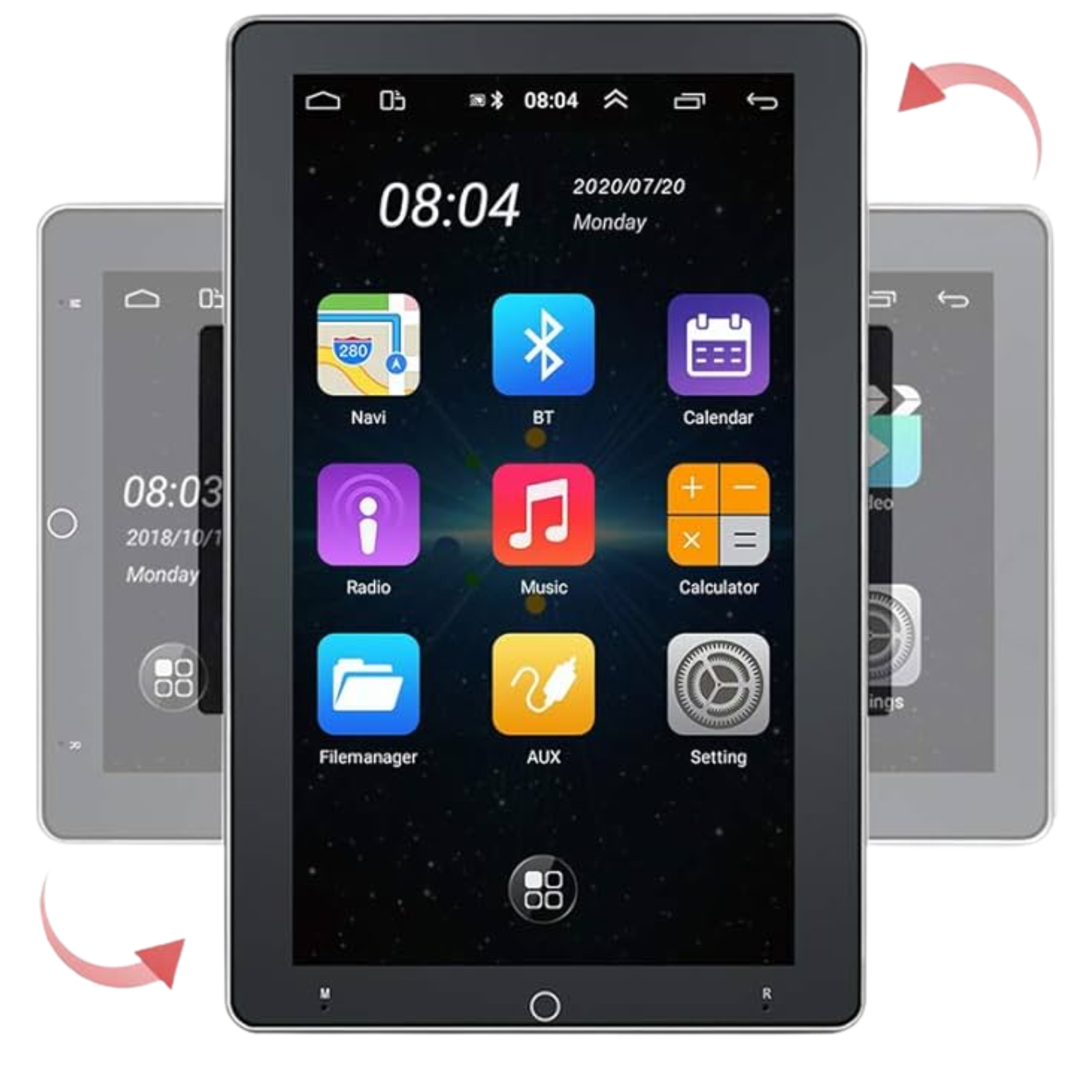 Ecran android Rotatif 90° 4/64