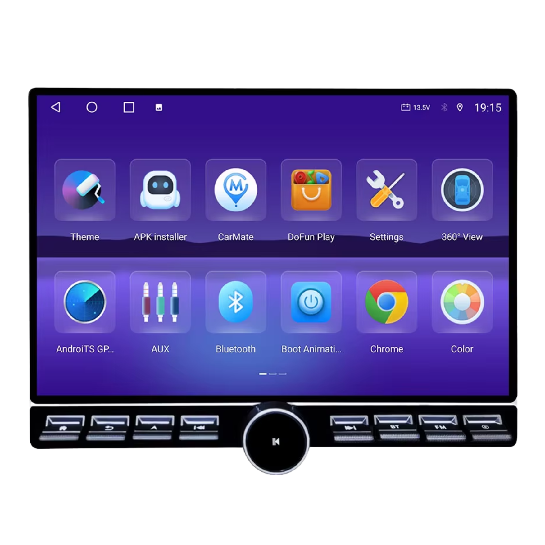 Ecran android Steel Mate 13.33