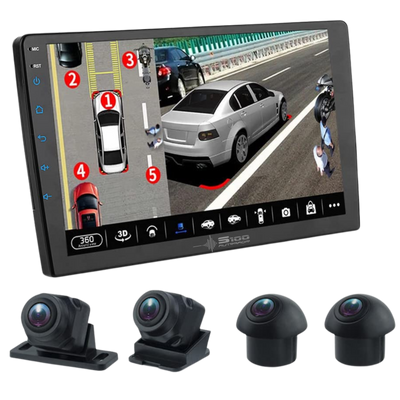 Ecran android 4 cameras 360 4/64