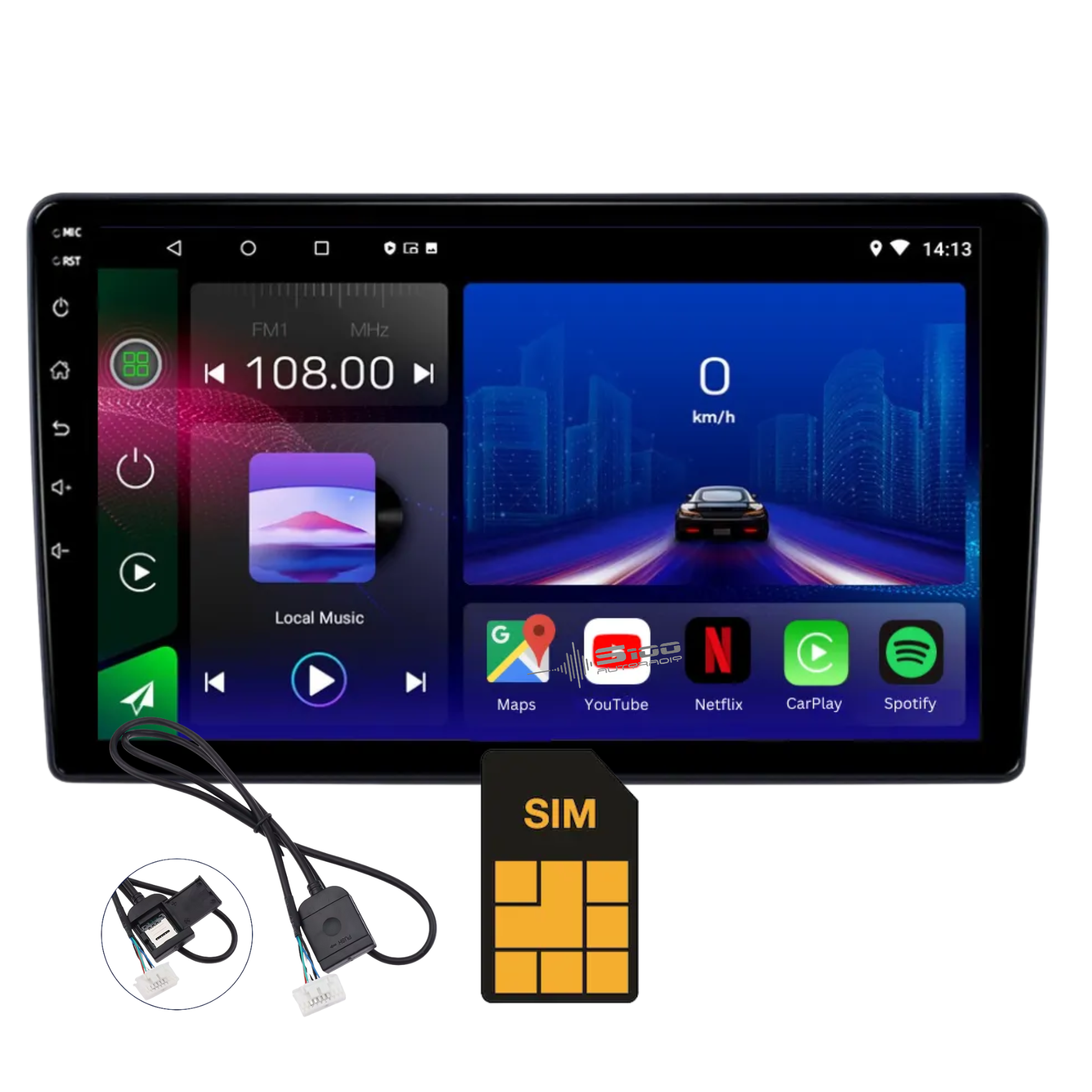 Ecran android Sim 4G 4/64