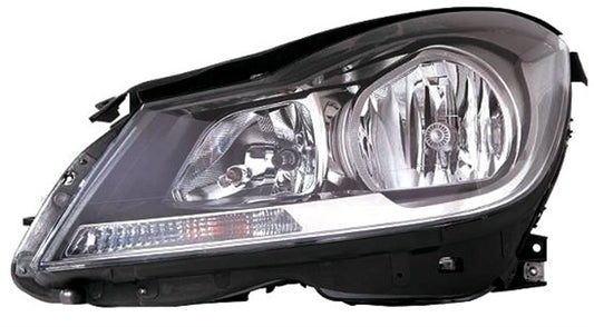 optique mercedes w204 2011 gauche classe c noir phase 2