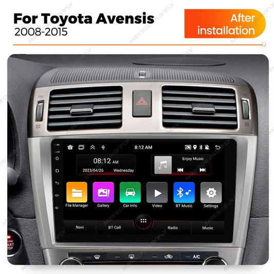 POSTE RADIO ANDROID TOYOTA AVENSIS 2008 2015 - RT MAROC