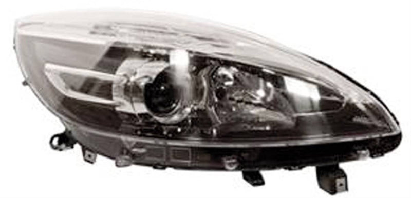optique renault scenic 2009 droit avec loupe