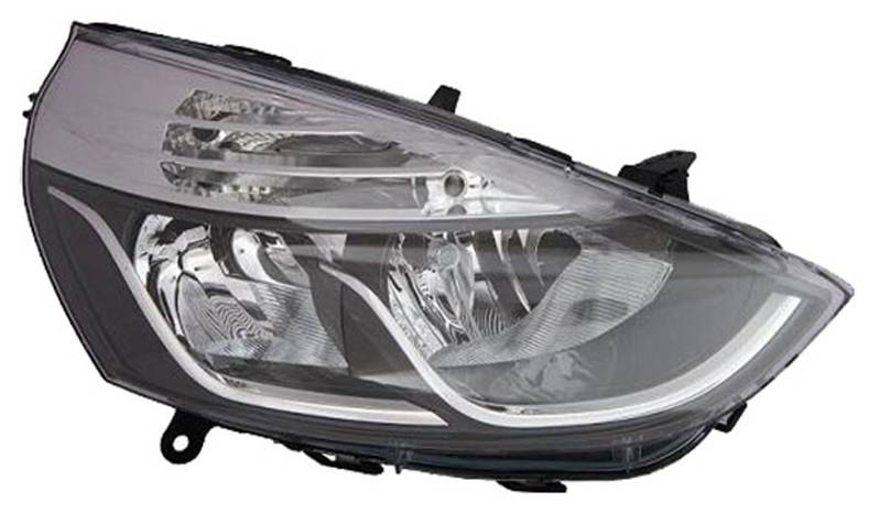 optique renault clio 4 2016 droit chrome