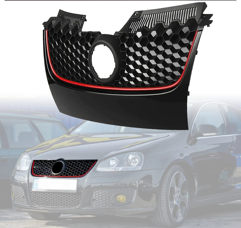 Calandre Volkswagen Golf 5 2003  Gti Bande Rouge