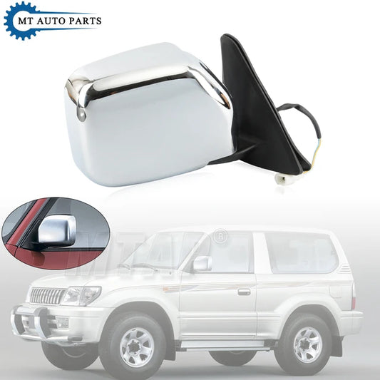 RETROVISEUR TOYOTA LAND CRUISER 1998 2006 DROIT CHROME ELEC - RT MAROC