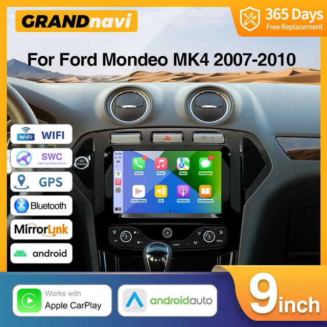 POSTE RADIO ANDROID FORD MONDEO 2007 - RT MAROC