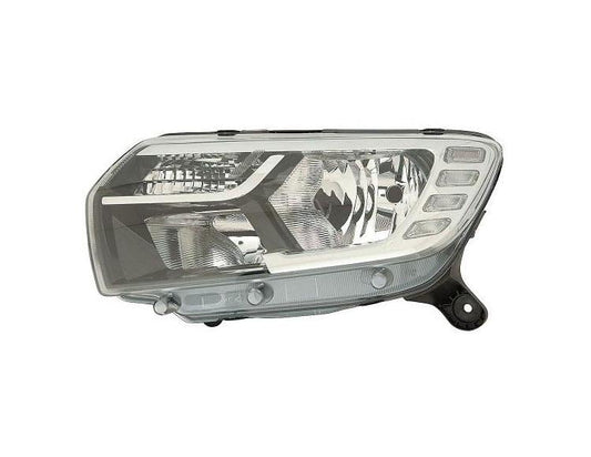 optique dacia sandero 2021 gauche chrome led